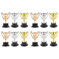 thumbnail image 1 of Plastic Trophy Cup Award Kids Competition Rewards Mini Gold 12Pcs, 1 of 5