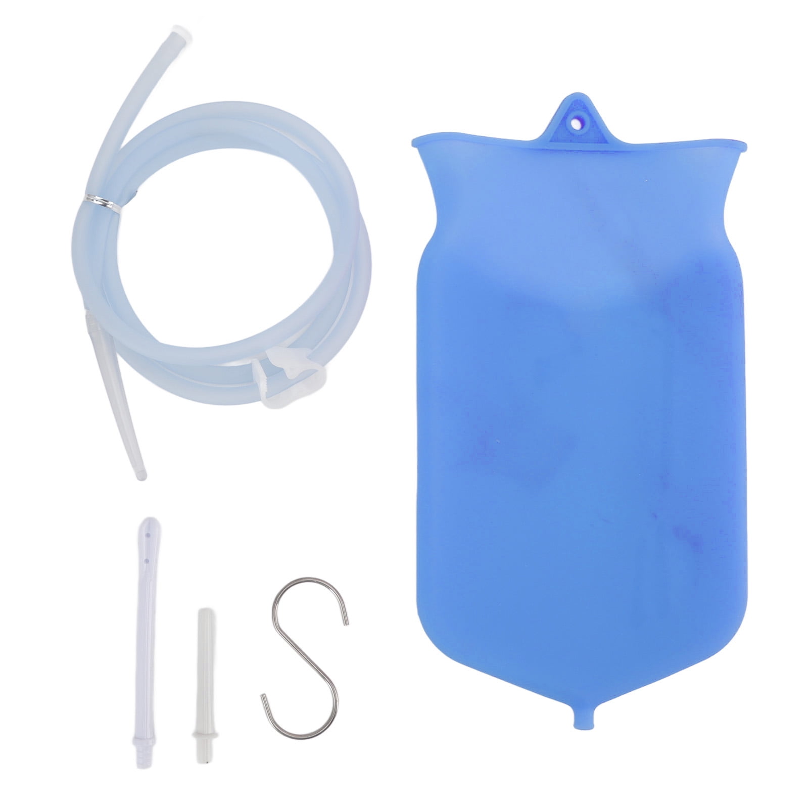 Loewten Silicone Enema Bag Kit, Portable Large Capacity Home Colonic