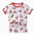 thumbnail image 3 of Gerichy 6-Piece Toddler Boys Outfit Sets Short Sleeve Summer Cotton Crew Neck T-shirts and Shorts for 1t 2t 3t 4t 5t, 3 of 7