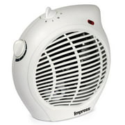 Impress IM-701 1500-Watt Compact Fan Heater with Adjustable Thermostat