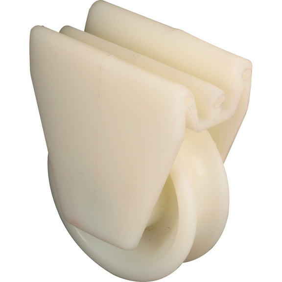 Single 1-5/16 in. Nylon Roller, Nylon Housing, Likit Doors
