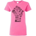 thumbnail image 2 of Women's Historically Black Power T-Shirt (Black), 2 of 10