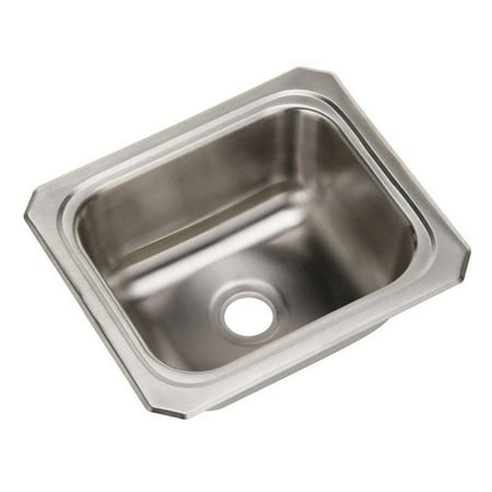 stainless steel sink bar drop mount elkay celebrity bowl single sinks gourmet prep basin gauge square vault kohler