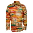 thumbnail image 2 of Rajiva Agrawal: Men's Sunset Fashion Shirt in Superfine Cotton (Color: Printed, Size: Large), 2 of 4