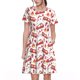 thumbnail image 1 of Disketp Fire Truck para Vestido de Manga Corta para Mujeres, Vestidos de Verano para Mujeres, Casual y Holgado para la Playa, 1 of 6
