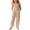 Z2 Khaki, variant on Ticikt Girls Overalls Kids Casual Sleeveless Wide Leg Jumpsuit Loose Rompers with Pockets