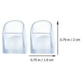 thumbnail image 2 of CATIEBYE High Heel Replacement Caps PVC Protective Covers 12 Pairs Heel Tips for Women Shoes, 2 of 6