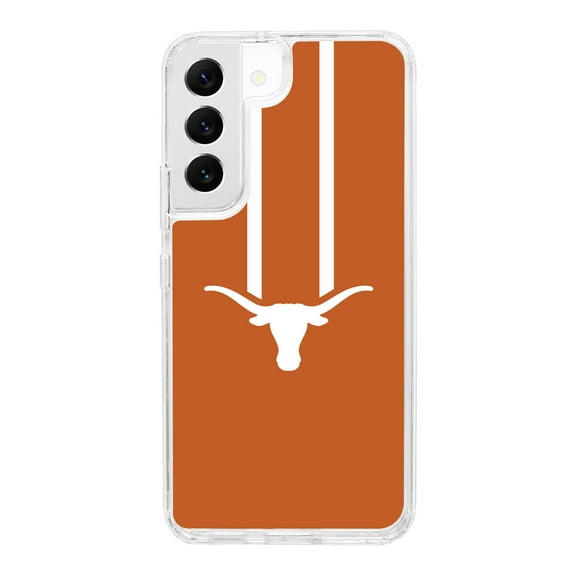 Texas Longhorns HD Phone Case for Samsung Galaxy S22 (Stripe) by Affinity Bands