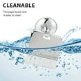 thumbnail image 4 of Stainless Steel Toilet paper Holder Heavy Duty Suction Wall Mount Toilet Tissue Paper Holder Bathroom Paper Roll Holder, 4 of 9