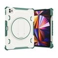 thumbnail image 4 of Dteck Case for iPad Pro 11 inch 4th 3rd 2nd Gen,iPad Air 4th 5th Gen 10.9" Shockproof Rubber Case Heavy Duty Silicone Rugged Kickstand Protective Cover for iPad Pro 11" 2022/2021/2020/2018,Green, 4 of 8