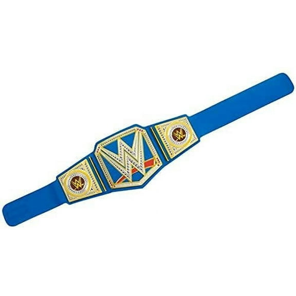 WWE Championship Title Belt Featuring Styling, Metallic Medallions, Leather-Like Belt & Adjustable Feature That Fits Waists of Kids 8 and Up