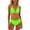 /c67Light Green271, variant on WEIGFI Womens Bikini Sets 2 Piece Swimwear Push Up Top And High Waist Bottom Halter Neck Cheeky Swimsuit Solid Color Elegant Triangle Summer Pool Comfort Holiday Swim Wear,Black,L