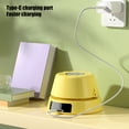 thumbnail image 4 of Naiovety Máquina de cuerda para saltar, bobinado de despedida, cuerda de nailon envuelta en PU, batería integrada de 800 Mah, rápida y suave Accesorios para máquinas de ejercicios amarillo, 4 of 6