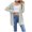 Light Gray, variant on Fiaer Plus Size Cardigans Sweaters for Women Long Sleeve Solid Color Fashion Loose Fit Cozy Open Front Tops Purple XL
