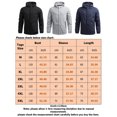 thumbnail image 2 of LUXUR Mens Solid Color Outwear Ski Snow Coat Navy Blue L, 2 of 2