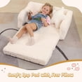 thumbnail image 4 of Sofá convertible suave 2 en 1 Chair MOMCAYWEX para niños pequeños, 4 of 9