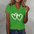 thumbnail image 2 of beishanbush Fall Sales Saving $10 Casual Workout T Shirts Tops Women's Print T-Shirt,Round Neck Short Sleeve Lightweight Soft Casual Summer Under $10, 2 of 5