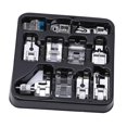 thumbnail image 2 of Abbracc 11Pcs Presser Feet Set snap Sewing Machine Foot for Low Shank Sewing Machine Use, 2 of 6