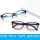 thumbnail image 4 of Espejo plano de moda con marco para gafas con protección contra la luz azul 3028, marco artístico retro, marco pequeño para gafas, 4 of 5