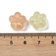 thumbnail image 5 of 500gs Luminous Transparent Acrylic Beads Plum Blossom with Glitter Powder Mixed Color 12.5x13x8mm Hole: 2mm 590pcs/500g, 5 of 5