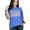 Flo Blue, variant on Becoming the Best Version of Myself, Personal Growth or Development Quote, Groovy Retro Wavy Text, Moss Comfort Colors T-Shirt, Medium