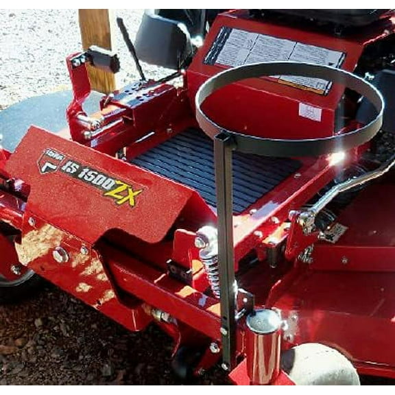 5 Gallon Trash Bucket Holder for Zero Turn Mowers