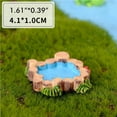 thumbnail image 4 of Transemion Mini Pool Garden Decor Miniature Landscape Space Saving Yard Ornament Type 3, 4 of 6