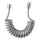 thumbnail image 1 of Manguera de ducha flexible con resorte, manguera de ducha retráctil, para tuberías de agua, inodoro, bidé, pistola rociadora, manguera de ducha flexible en espiral para baño, 1 of 7