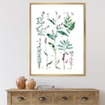 thumbnail image 2 of Designart 'Ancient Plants' Traditional Framed Canvas Wall Art Print, 2 of 5