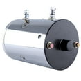 thumbnail image 5 of Chrome DC Motor Compatible with Fenner Stone SPX Hydraulic Pump 12 Volt Clockwise 9 Spline 4 Field Coil Heavy Duty W-9799C Lowrider, 5 of 8