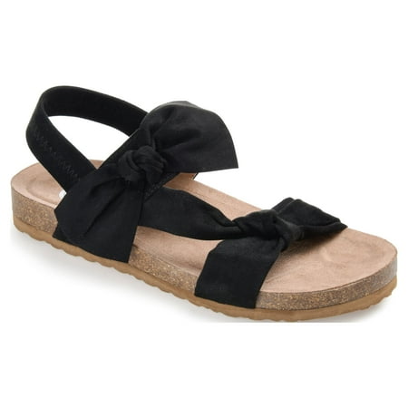 

Journee Collection Womens Xanndra Multi Strap Flat Sandals