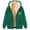 02Green, variant on KeShDi Zip up Hoodie Men Sherpa Hoodie Flannel Sweatshirts Hooded Fashionable Men's Casual Long Sleeved Hooded Solid Color Zipper Cardigan Jacket Brown 3X