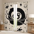 thumbnail image 2 of jejeloiu Billiards Sport Game Blackout Curtains Set of 2 (52x84 Each),Cartoon Planet Stars Window Curtains For Boys Teens, 2 of 6