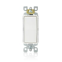 15 amps 3-Way protective Treated Rocker AC Quiet Switch, White