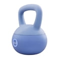 thumbnail image 1 of Fitvids Soft Kettlebell with Ergonomic Grip, Iron & Sand Filled, 20 Pounds, Blue, 1 of 4