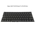 thumbnail image 2 of kurtrusly Laptop Keyboard Universal Modified Accessory Computer Typing Keyboard US English Layout PC Keypad Replacement for Yoga 530-14, 2 of 7