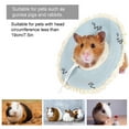 thumbnail image 4 of Small Pet Elizabeth Collar Protective Circle,Small Pet Protective Collar Elizabeth Circle Nursing Ring for Guinea Pig Sugar Glider for Hamster Guinea Pig Hedgehog, 4 of 9