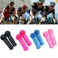 thumbnail image 5 of Non Slip Bike Soft Premium MTB Scooter Bicycle Handle Bar Grips Rubber Handlebar Girps Cover BLUE, 5 of 8