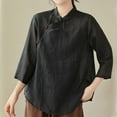 thumbnail image 1 of Liquidation d'Économies! BEFOKA T-Shirt pour Femmes Grande Taille, Blouse d'Été Décontractée pour Femmes, pour Femmes T-Shirt d'Été Décontracté à Manches Courtes et Col Rond Ample, 1 of 3