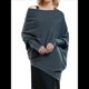 thumbnail image 1 of Suéteres de Otoño para Mujer 2025, Informales, de Larga de Murciélago, Holgados, con Hombros Descubiertos, de Punto, Tops Tipo Jersey Gris Oscuro un Tamaño, 1 of 7