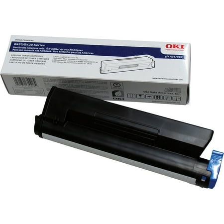 UPC: 0051851355184 | Okidata Genuine OEM 43979201 High Yield Black Toner Cartridge (7K YLD)