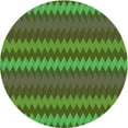 thumbnail image 1 of Ahgly Company Indoor Square Patterned Army Green Area Rugs, 3' Square, 1 of 6