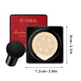 thumbnail image 3 of Kokovifyves Mushroom Air Cushion CC Cream Set Concealer Isolating Liquid Foundation Moisturizing Beauty Cream, 3 of 9