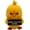 Chick Zero Clucks Given, variant on Duck Quack Off Figure Animals With Attitude 3D Printed Figurine Cute Desk Decor Animal Statue Funny Gift Idea Office Shelf Decor Unique Collectible