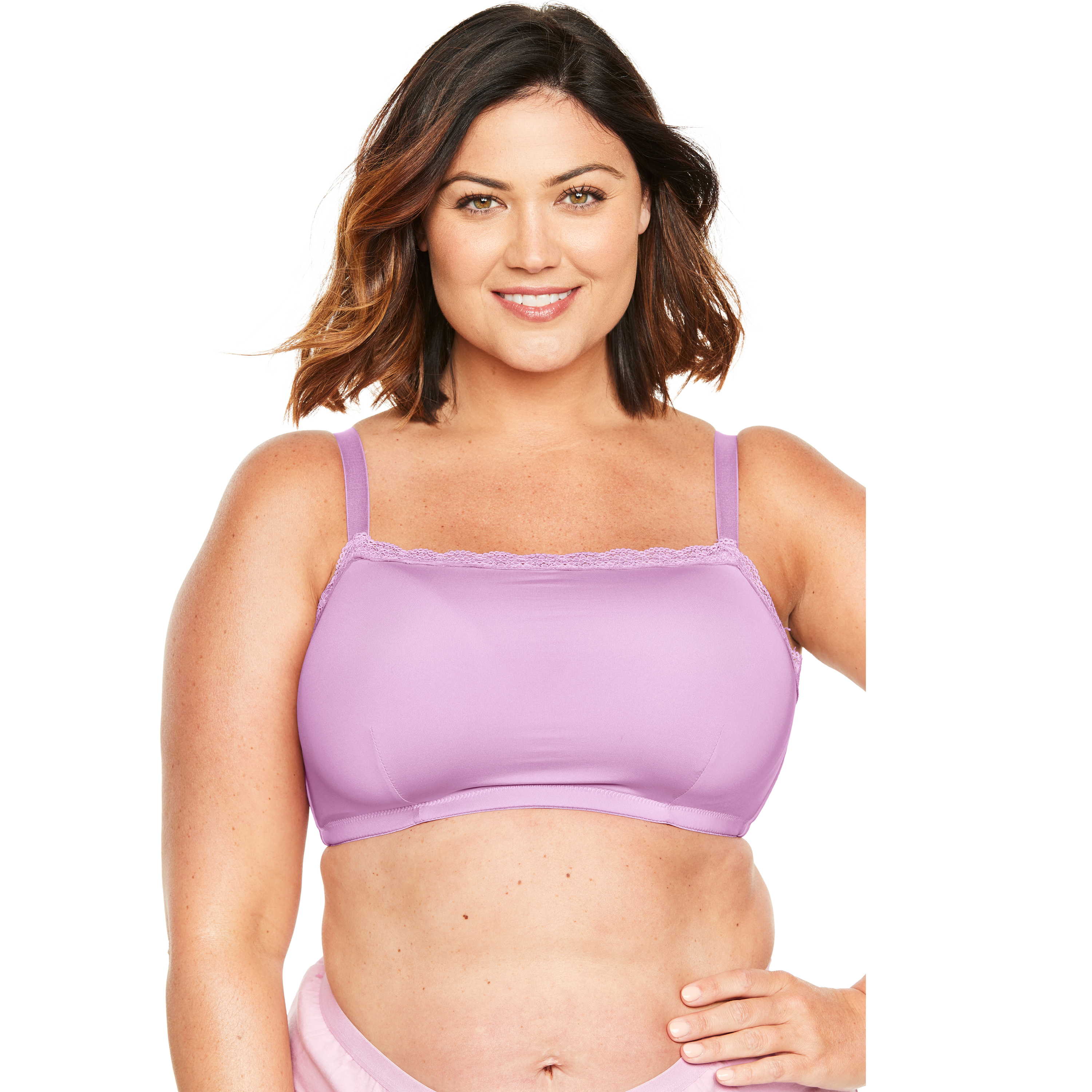 Comfort Choice Comfort Choice Women's Plus Size LaceTrim Wireless