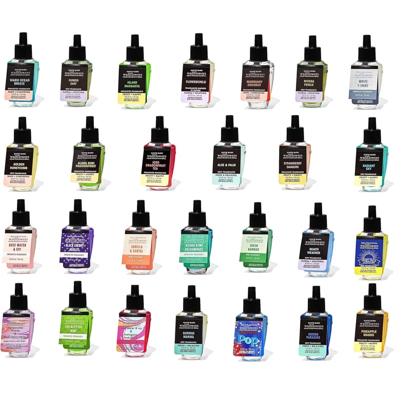 Bath & Body Works Wallflower Refill Grab Bag, 4 Assorted Scents