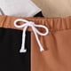 thumbnail image 3 of Gibobby Conjunto de Sudadera y Leggings de Lana Conjunto de ropa deportiva informal de dos piezas para niños pequeños, Tops con capucha para niños pequeños(Marrón,6-12 Meses ), 3 of 5