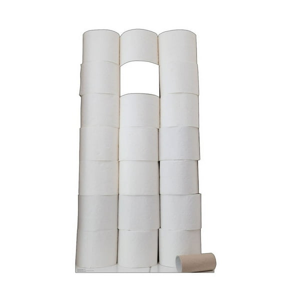 Hoarder Toilet Paper Cardboard Cutout Stand In, 6 Feet