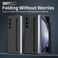 thumbnail image 6 of for Samsung Galaxy Z Fold 5 5G Case with S Pen Slot & S Pen, Luxury Ultra Slim Thin Matte PC Shockproof Protective Phone Case Cover for Samsung Galaxy Z Fold 5 5G - Black, 6 of 7