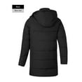 thumbnail image 7 of Donemore Men's Long Thick Jacket with Detachable Windproof Hood Winter Warm Fleece-Lined Coat, 7 of 7